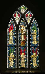 Madonna and Child with Musical Angels